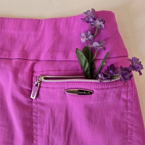 Jamie Sadock Womens Magenta Golf Skort Size 8 - Picture 5 of 9